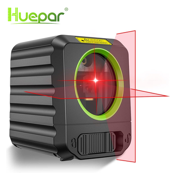 Лазерный уровень Huepar B011R нивелир двухлучевой с красным перекрестным лазером автоматическим выравниванием
