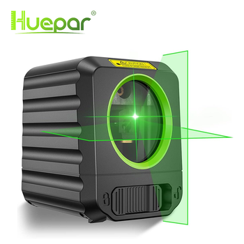 Лазерный уровень Huepar B011G нивелир двухлучевой с зеленым перекрестным лазером автоматическим выравниванием
