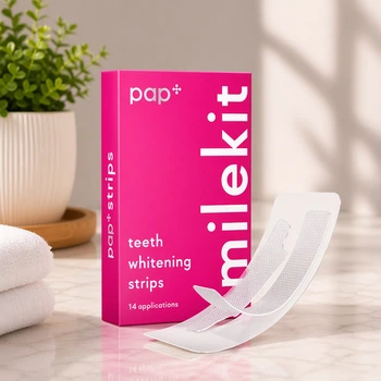 Відбілюючі смужки для зубів SmileKit PAP+, 28 шт/14 пар