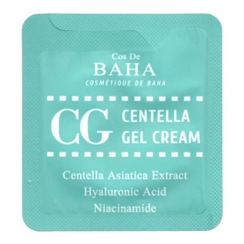 Крем-гель для восстановления кожи с 81% центеллы COS DE BAHA Centella Gel Cream (S_CG), 1,5 мл