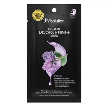 Тканинна маска зміцнювальна для обличчя з бакучіолом JMSOLUTION Be Nature Bakuchiol&Firming Mask, 1 шт.