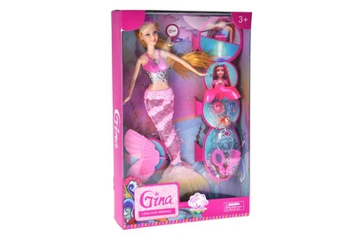 Лялька "Русалка" GN028-A з аксесуарами в коробці р.38x6x24см YG Toys