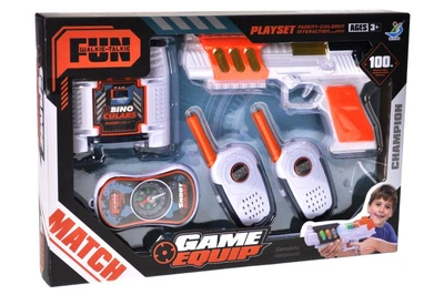 Набор оружия 898-1B бластер, рации, бинокль в коробке р.36x5x25 см YG Toys