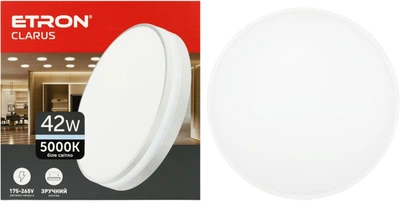 Светодиодный светильник ETRON Clarus 1-EMP-723 42W 5000К White