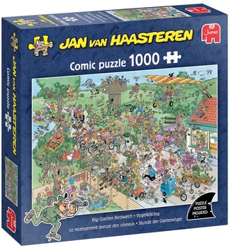 Пазл Jumbo Jan van Haasteren Big Garden Birdwatch 1000 элементов 1110100623 (8721017604440)