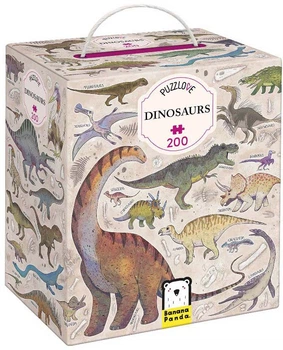 Пазл Banana Panda Puzzlove Dinosaurs 200 елементів 49257 (5902983492573)