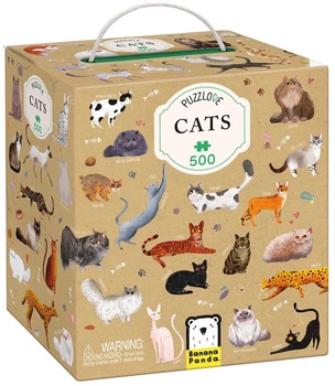 Пазл Banana Panda Puzzlove Cats 500 елементів 49215 (5902983492153)