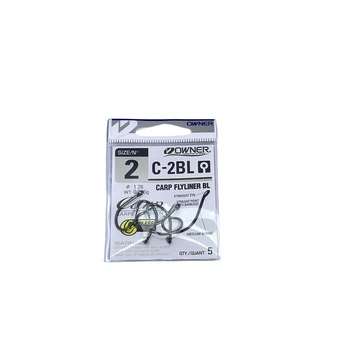 53262 - №2 Крючки "OWNER" C-2BL w/EYE (JAPAN),C-2BL-53262-02