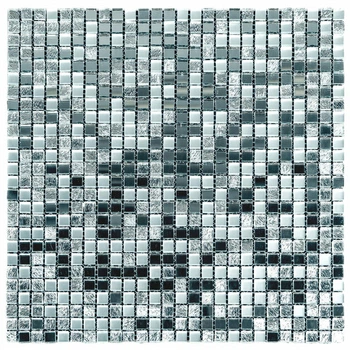 Мозаика зеркальная Sticker Wall под серебро на клеевой основе 298х298х4,5мм SW-00002371