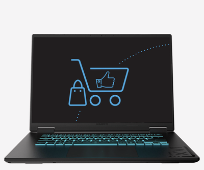 Ноутбук Gigabyte Gaming A16 16" WUXGA 165Hz / AMD Ryzen 7 260 / RAM 16 ГБ / SSD 1 ТБ / GeForce RTX 5070 8 ГБ / Windows 11 Home / Black / (3WHK3EE894SD)