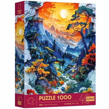 Пазлы Trefl Долина 1000 элементов (40045)