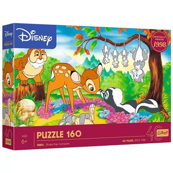Пазлы Trefl Искусство из бумаги Disney Бемби и лесные друзья 160 элементов (40054)