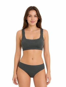 Білизняний топ Primark болотний WBDVS094 75D