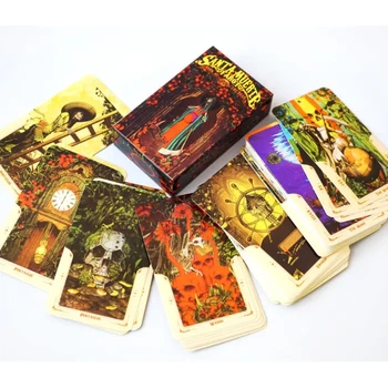 Карты Таро Святой Смерти (Santa Muerte Tarot) , таро для гадания,карты таро для Новачков и профессионалов