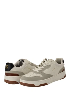 Мужские кроссовки Guess 44 Белый-серый (144470)
