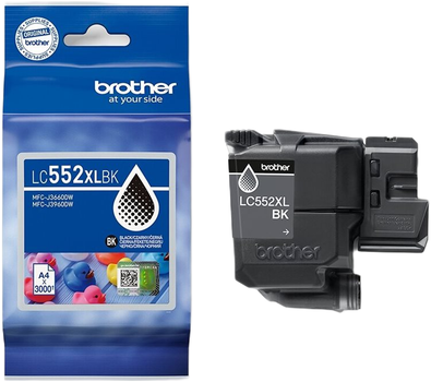 Тонер Brother LC-552XLBK Black (LC552XLBK)