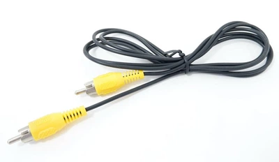 Аудио / видео кабель тюльпаны папа-папа 1 x RCA AV 1.5 м Черный