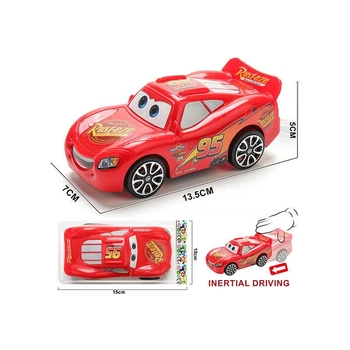 Инерционная машинка Молния Маквин герои Тачки 13,5 см Cars Lightning McQueen (9735)