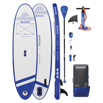 Надувна SUP-дошка Seeker 10'8" (330x86x15 см) з підвищеною вантажопідйомністю + повний комплект