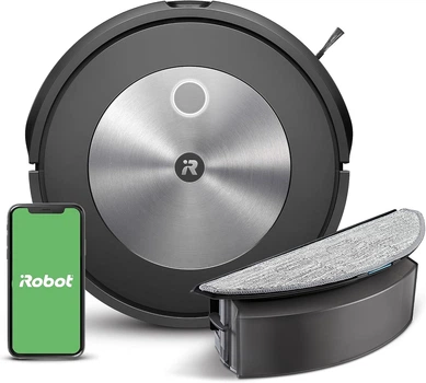 Робот-пылесос с функцией влажной уборки iRobot Combo j5 (j517840)