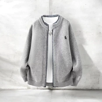 Кардиган Polo чоловічій сірий XL артикул 0011