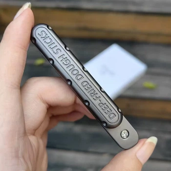 EDC Фіджет іграшка 2в1 слайдер спінер магнітний Стік Fidget Toy антістрес клацалка (сірий)