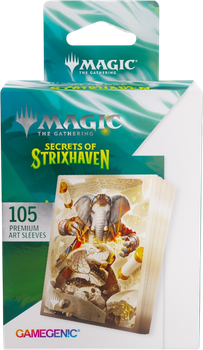 Koszulki na karty Gamegenic Magic the Gathering - Sekrety Strixhaven - Quintorius, Tropiciel historii - Premium Art 105 szt. (4251715423219)