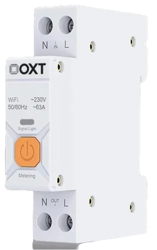 Розумний лічильник споживання електроенергії OXT 63A WiFi T335 (5906203623624)