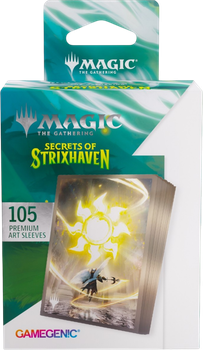 Koszulki na karty Gamegenic Magic the Gathering - Sekrety Strixhaven - Plains - Premium Art 105 szt. (4251715423295)