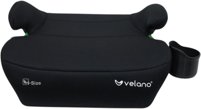 Бустер Velano Primo i-Size 125–150 см ISOFIX с подстаканником black (4820296760459)