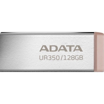 USB флеш накопитель ADATA 128GB UR350 Silver/Beige USB 3.2 (UR350-128G-RSR/BG) ADATA UR350-128G-RSR/BG 1083898