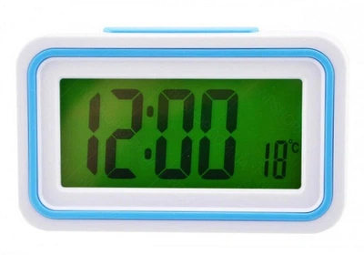 Говорящие настольные часы Vkstar Kk-9905tr с подсветкой blue вставка