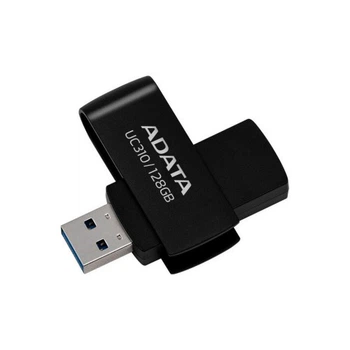 USB флеш накопитель ADATA 128GB UC310 USB 3.2 Black (UC310-128G-RBK) ADATA UC310-128G-RBK 1075872