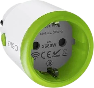 Розумна розетка Engo Controls Smart Plug Wi-Fi 16A EPLUG-WiFi (5906708438372)