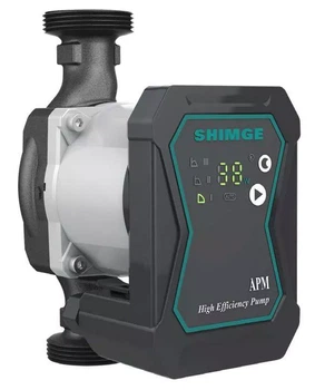Насос циркуляційний енергозберегаючий SHIMGE APM 25-6-180 з мокрим ротором 45 Вт, Qmax=3м³
