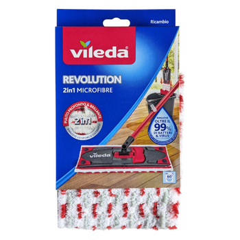 Змінна насадка для швабри VILEDA supermocio rev.pan.ric. 1 шт.