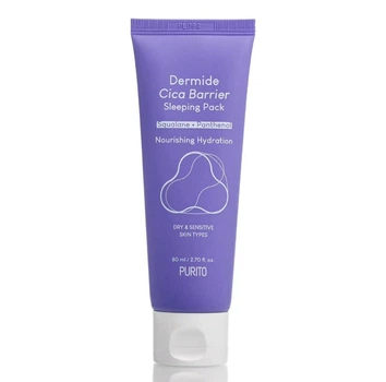 Ночная маска с экстрактом центеллы Purito Dermide Cica Barrier Sleeping Pack 80 мл