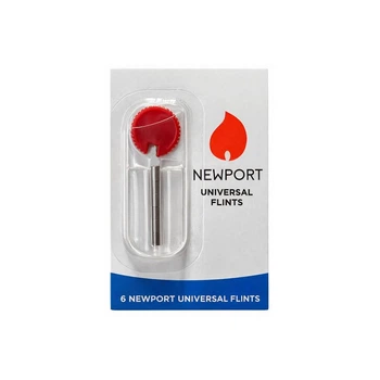 Кремний универсальный 6 шт с дозатором Newport Бордовый блистер (N-6)