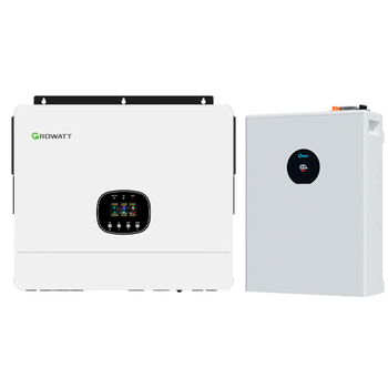 Комплект автономного энергоснабжения Growatt SPE 10000 ES 10kW + Deye SE-F5 Pro-C 5.12kWh White
