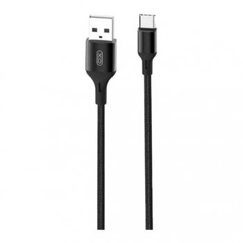Кабель XO NB143 USB-A to Type-c (2m) Black (6920680870844)