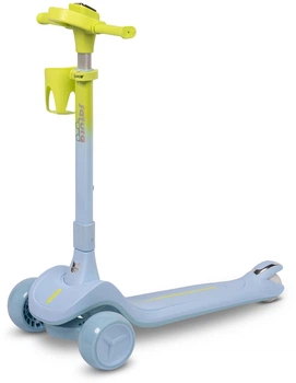 Дитячий самокат Toyz Satura триколісний Синій TOYZ-0430 (5903076321633)