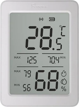 Датчик температури та вологості Sonoff AirGuard TH SNZB-02DR2 (6920075743593)