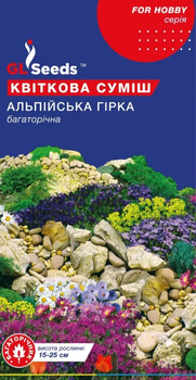 Насіння Квiткової сумiші Альпiйська гiрка (0.5г), For Hobby, TM GL Seeds