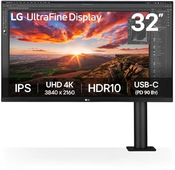 Монітор 31.5" LG 32UN880K-B