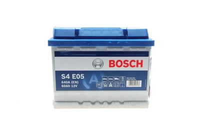 Акумулятор BOSCH 0092S4E051 Citroen C4, C3, C2; Honda CR-V, Jazz; Nissan Note; Mazda 6; Peugeot Bipper, 308; Volkswagen Jetta; Chevrolet Aveo; Opel Combo; Seat Leon, Ibiza; Fiat Punto 8671004004, 1606213680, JZW915105AB