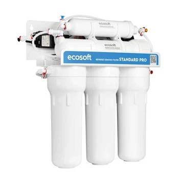 Фільтр зворотного осмосу Ecosoft Standard PRO з мінералізацією та помпою (MO550MPECOSTD)