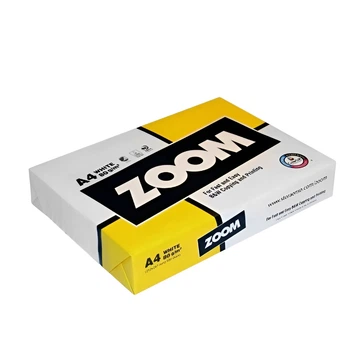 Папір Zoom 80g/m2, A4, 500арк, class C, білизна 150% CIE