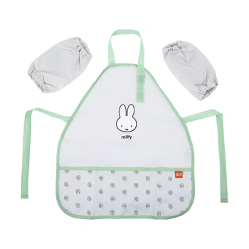 Фартук YES, B5, Miffy, с нарукавниками, Бежевый, (743404)