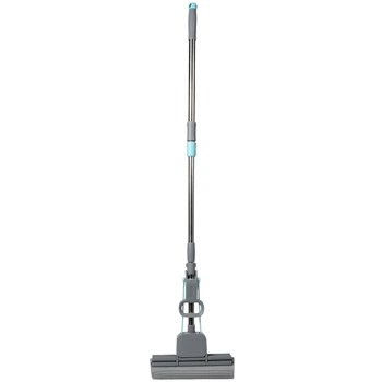 Швабра роликовая для уборки Cleaning Mop с двойным отжимом 125 х 28 см (MH-4933)