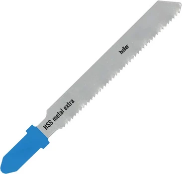 Пилки до лобзиків Heller HSS T218A до металу 50 x 1 x 6.4 мм 5 шт (4010159240079)